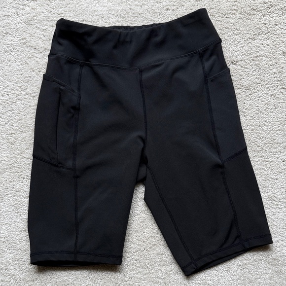 Adrienne Vittadini Pants - ADRIENNE VITTADINI Sport Black Bike Shorts Size Medium